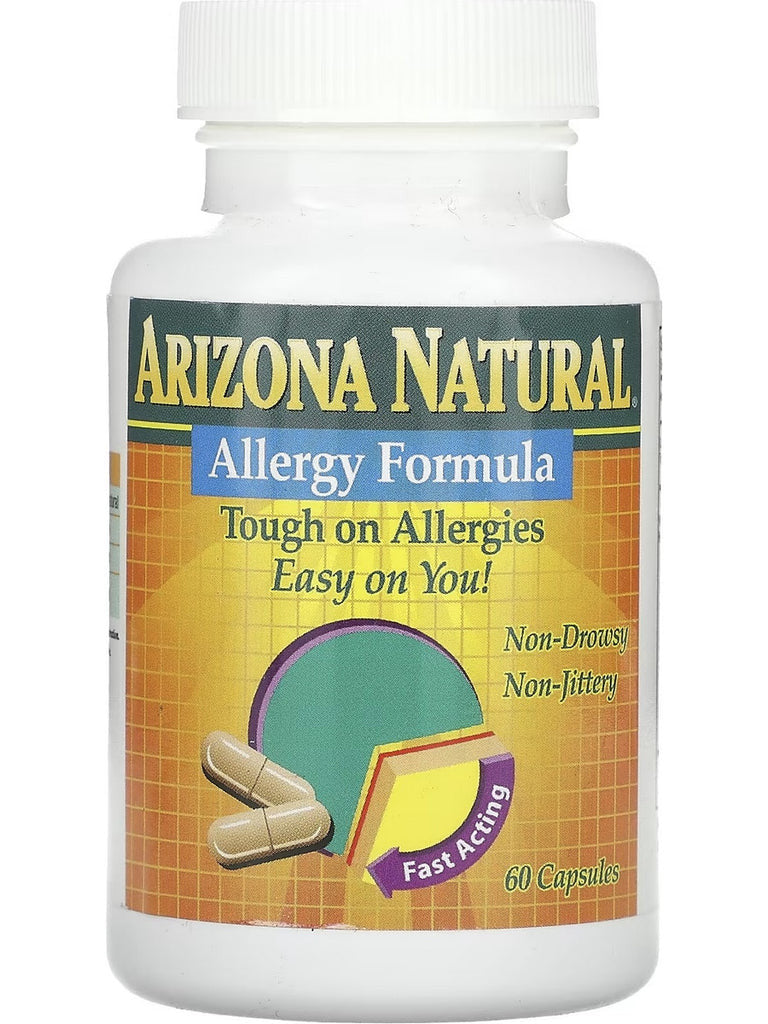 Arizona Natural Allergy Formula Capsules - 60 Ea